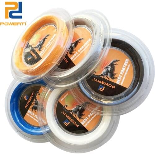 POWERTI 0.72mm Badminton String 200m Reel Sport Training Gym Training String Cheap Good Quality
