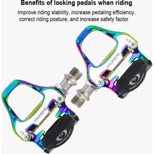 Adjustable Bicycle Pedal (with Automatic Locking Function) with SPD System for Shimano LOOKING KEOR