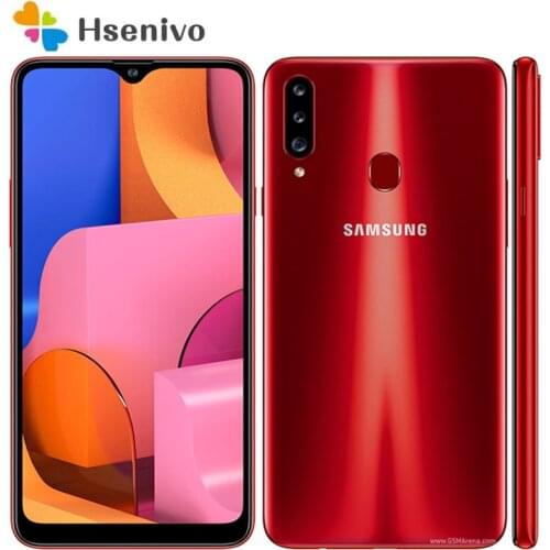 Samsung Galaxy A20S A207F Refurbished-Original Unlocked A207M A2070 Android Wi-Fi GPS 13.0MP 6.5'' 32GB 2GB RAM Free Shipping
