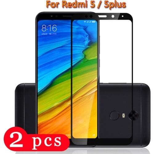 2Pcs for xiaomi redmi note 6 pro 6A S2 tempered glass protective film for redmi note 4X 4 5 5A plus pro phone screen protector