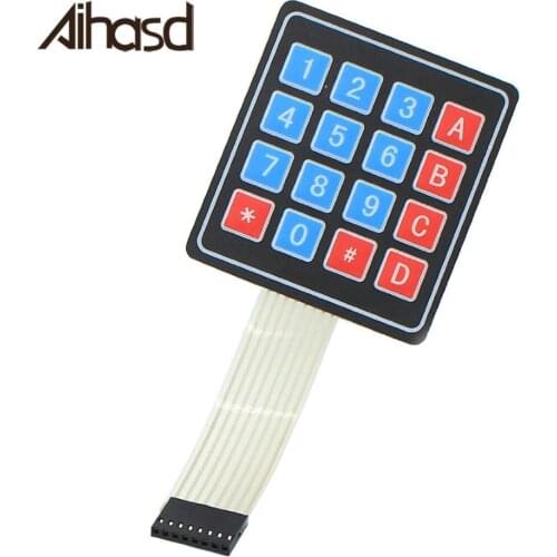 1PCS 4 * 4 Matrix Keyboard 16 Key Membrane Switch Array Keypad For Arduino