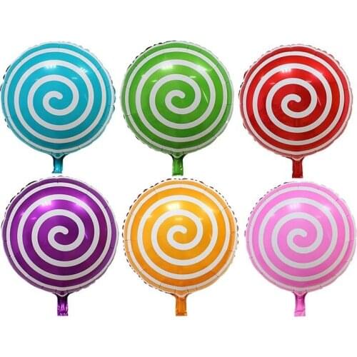 10pcs/lot Multicolor Candy Foil Balloons Birthday Party Decoration Kids Wedding Party Suppliers Children Kids Inflatable Toys