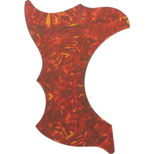 10x Red Tortoise Acoustic Guitar Pickguard Scratch Plate F/ 41" Guitar Decor