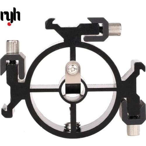 3 in 1 Triple Hot Shoe Tri-Hot Shoe Mount Adapter for Flash Holder Light Stand Umbrella Bracket Support DSLR Camera Accessories