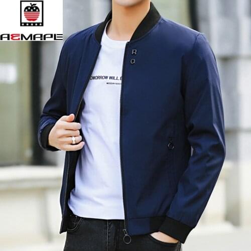 AEMAPE Mens Spring Jackets