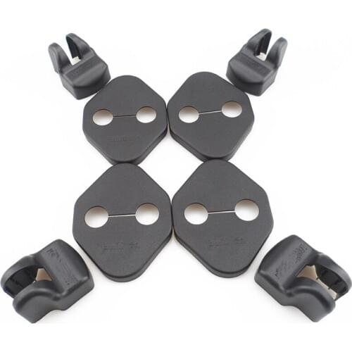 Alijunda 4 Pcs Car Door Lock Protective Cover + 4 Pcs Door Control Arm Protection Cover for Toyota Camry Corolla 2011 2012 2013