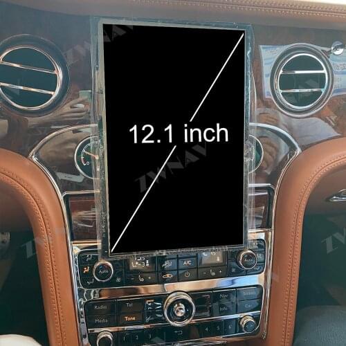 Android 10 Vertical IPS Screen For Bentley Mulsanne 2012 - 2019 Tesla Auto Stereo Car Multimedia Player Radio Audio Head Unit