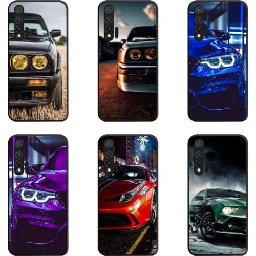 Sports Cars Male Men Phone Case For Huawei Nova 6se 7 7pro 7se honor 7A 8A 7C 9C Play