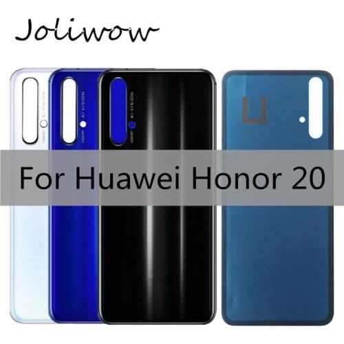 For Huawei Honor 20 Back Battery Cover Rear Door Housing Case For Huawei Honor 20 ProBattery Cover + Adhesive