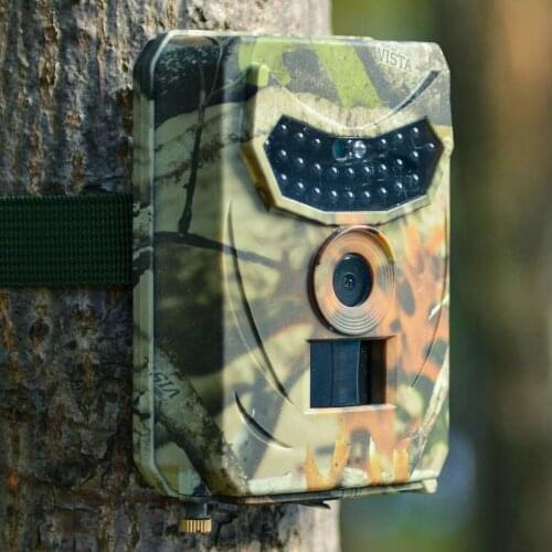 PR100 Outdoor Trail Hunting Camera 12MP Wide Angle Waterproof Camera 26pcs 940nm IR LED Photo Traps Night View Cameras