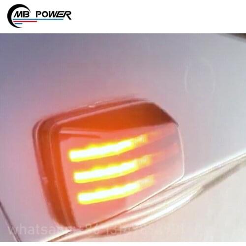 G-class W463 hood turning light G350 G500 G55 G63 signal light with vertical flowing LED signal lamp front steering lamp