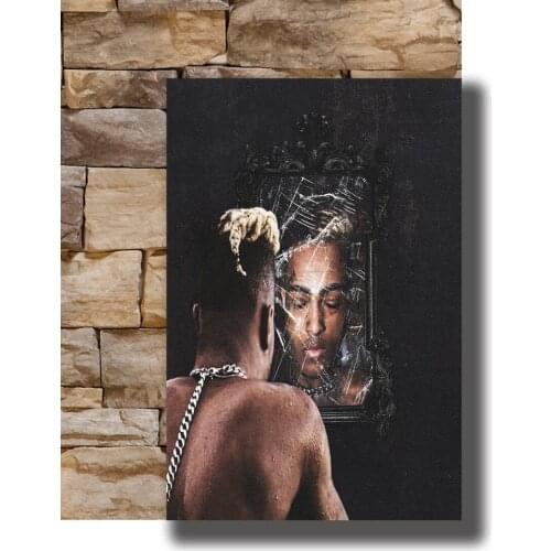 Art Poster New XXXTentacion Rap Hip Hop Music Star Rapper Singer24 Light Canvas Wall 14x21 20x30 24x36In N637