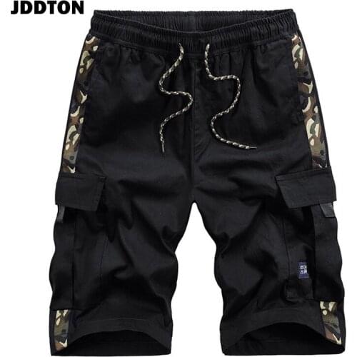 JDDTON Summer Mens Beach Camouflage Shorts Chinese Style Loose Comfortable Soft Short Breathable Casual Male Streetwear JE413