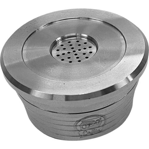Stainless Steel Coffee Capsules Pod Filter Set for DELTA Q Accessory Silver