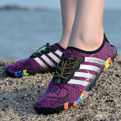 New Women Hiking Sport Shoes Beach Shoes Sneakers Barefoot Five Finger Shoes For Women Outdoor Breathable Quick Dry Water Shoe