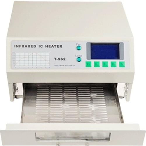 22PCS Set LY T962 mini Reflow Oven Furnace Device Infrared IC Heater BGA Rework Station