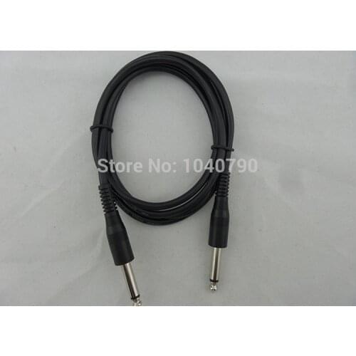 Nickel plating toward 1.5M mono audio line cables / 6.5/6.3/6.35 line male to male Audio and video signal lines Cable line