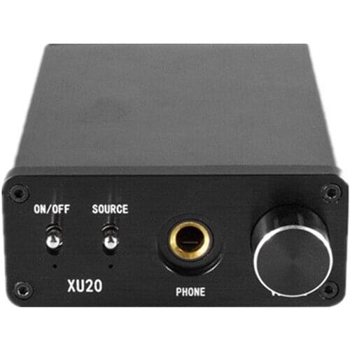 NEW-Portable Jack Coaxial Optical Fiber Digital to Analog Audio Converter Digital Audio Decoder Amplifier,US Plug