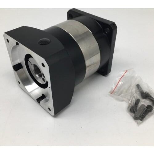 7:1 Planetary Gearbox Speed Ratio 7 16mm Input & 20mm Output Gearbox Reducer High precision for 750W Servo Motor 90mm flange