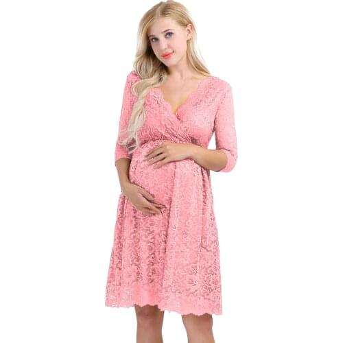 Maternity Dresses For Photo Shoot Elegant Womens Dresses Femme Pregnant Photography Dress for Pregnant Women Maternity Clothing