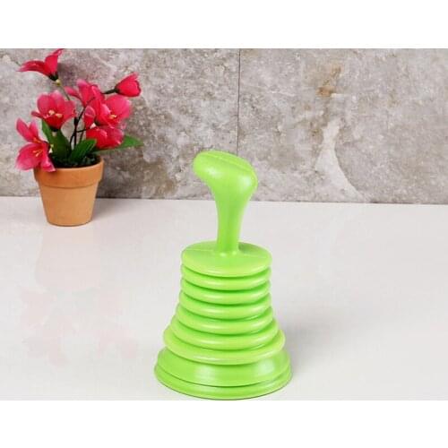 Professional Sink Drain Pipeline Dredger Cup Strong Pipe Dredge Bellow Toilet Plunger Eliminate Blockage Cleaner Toilet Brush