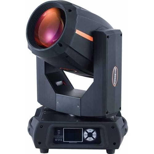 Stage Light 17R 350W moving head Beam sharpy dj lighting touch screen display for wedding with double prism rainbow effect bar