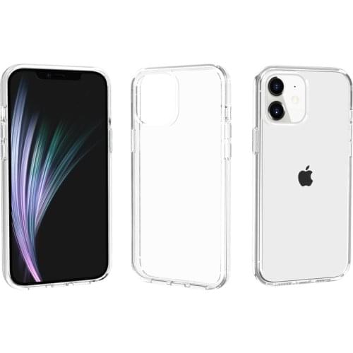 Heavy Duty Transparent Phone Case Hybrid Clear Cover for iPhone 11 12 Pro Max Mini Samsung S21