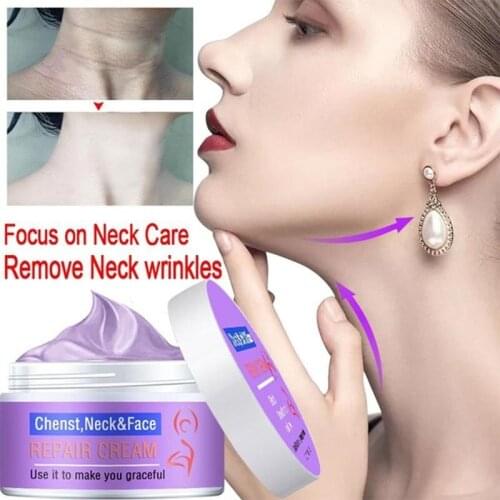 20g Firming Neck Cream Wrinkle Removal Whitening Anti Wrinkle Neck Mask Moisturizing Hydrating Brighten Skin Fine Pores Cream