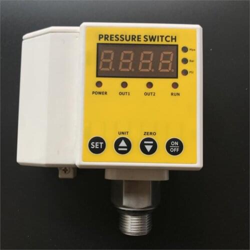 MD-S650 intelligent digital pressure switch electrical contact pressure gauge dual-group hydraulic switch Accuracy of 0.5