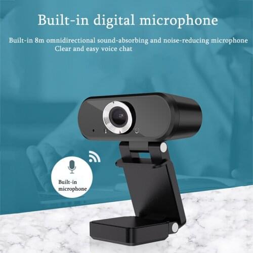 USB Webcam HD 1080P Wide Angle Webcam for PC Computer Camera USB Web Cam Web Camera With Microphone for PC Computer