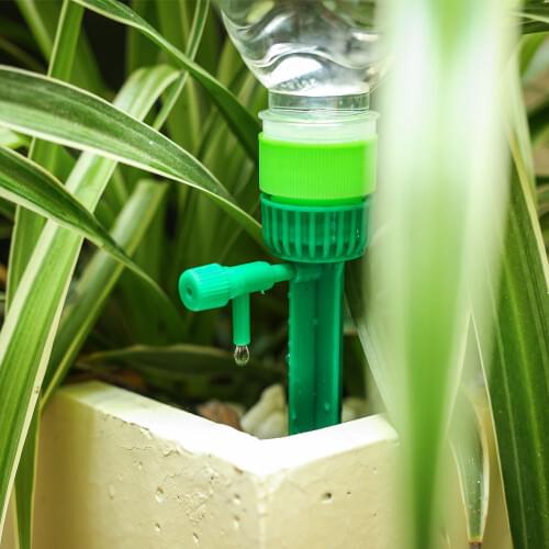 2 Pcs/lot Automatic Watering Device Holiday Watering System Drip Drip Irrigation Device Seepage Device Timing Adjustment E11257