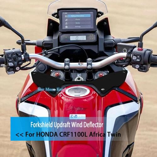 For HONDA CRF 1100L CRF 1100 L Africa Twin CRF1100L 2020 Motorcycle Accessories Forkshield Updraft Deflector wind Deflector