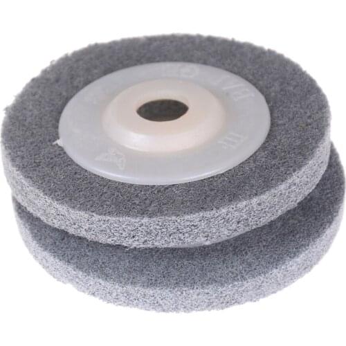 High Quality 100mm Disc 240 Grit 9P Nylon Fiber Polishing Wheel Buffing Pad Grinding Abrasive Tools 1Pc