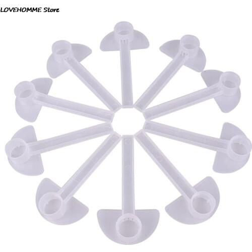 10PCS Honey Entrance Feeder Beekeeping Cap Thread Feeder Beekeeper Bee Keeping Equip Hive Tool