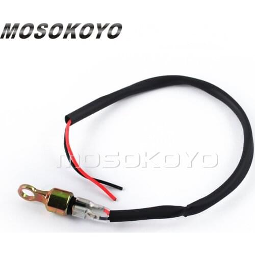 45cm Motorbike Rearset Hydraulic Pressure Brake Light Switch Hydraulic Brake Switches for Honda Kawasaki Suzuki Yamaha