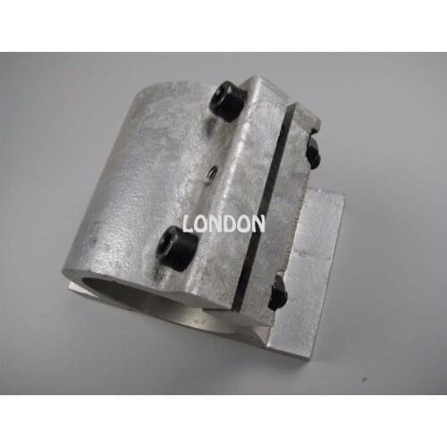 65mm spindle motor bracket seat cnc carving machine clamp motor holder cast aluminum sandblasting surface for 65mm spindle motor