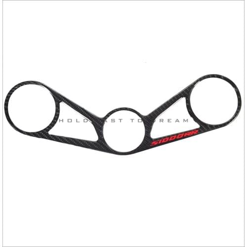For BMW S1000RR 2009- 2014 Motorcycle Carbon Fiber Top Triple Clamp Yoke Sticker