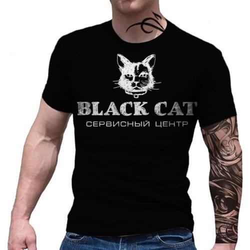 Cat T-Shirt Men Cool Summer Loose T Shirt Men/Women Casual Short Sleeve Cat Print Anime Tshirt Japanese Summer Tops Shirt