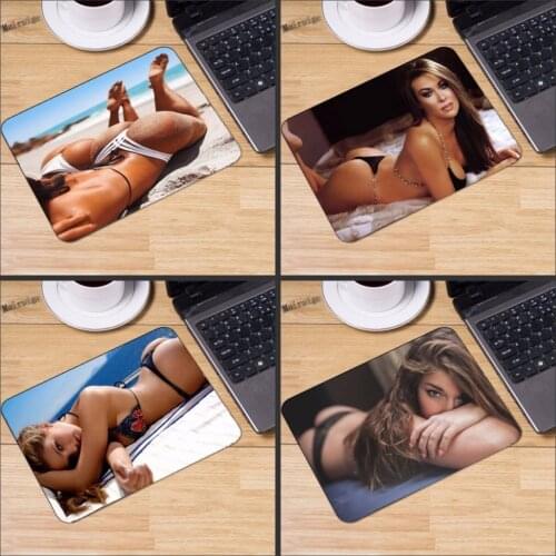 Mairuige Hot Beach Sexy Ass Wallpaper Gaming Gamer Mice Mouse Pad Non-Skid Rubber Pad Cool Durable Three Size Small Mouse Pad
