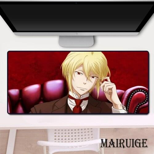 Moriarty the Patriot Japanese anime game office design mouse pad non-slip waterproof beautiful rubber mousepad 300X600 to400X900