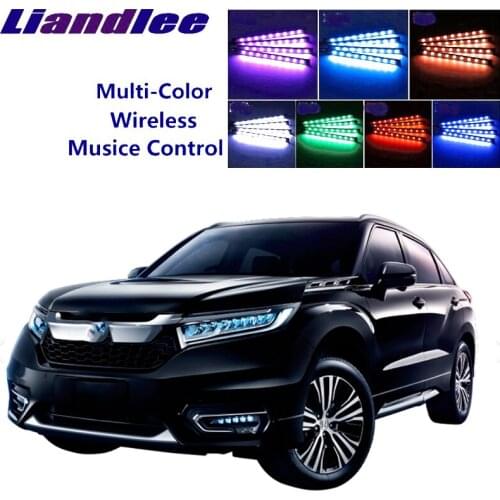 LiandLee Car Glow Interior Floor Decorative Seats Accent Ambient Neon light For Porsche 911 GT2