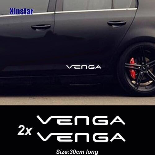 2pcs car body sticker for kia venga