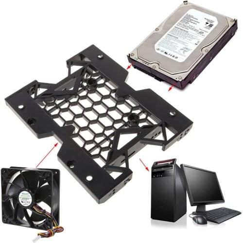 Y8AC Desktop Chassis Optical Drive Bracket 5.25 to 3.5 inch 2.5 SSD Conversion Shelf
