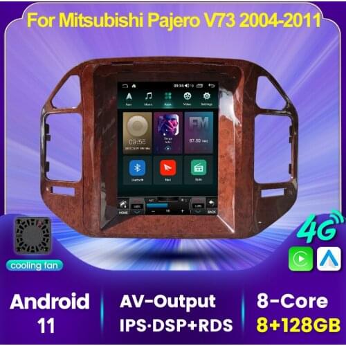 Navifly 9.7" 6+128G Android11 Car audio stereo receiver navigation player For Mitsubishi Pajero V73 2004-2011 DSP 4GLTE carplay