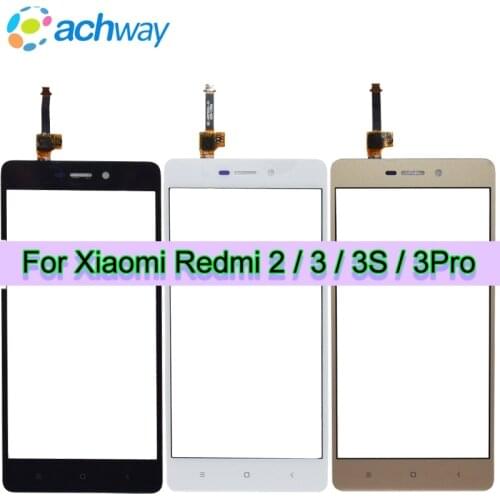 New Touch Screen Panel Replacement For Xiaomi Redmi 3s 3 Redmi 3 Pro 3Pro Touch screen for Redmi 2 Digitizer Sensor Front Glass