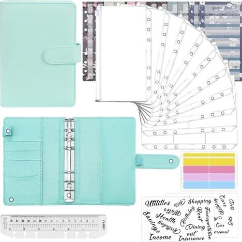 Budget Binder Set-28 Pieces of Budget Binder,Money Saving Binder, Cash Envelope for Budget and Financial Management