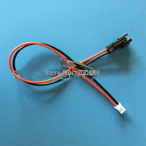 PH2.0 2Pin SM2.54 PH SM 2P 22AWG 10 PCS SM-2P female to PH2.0-2P black red terminal connector 200mm