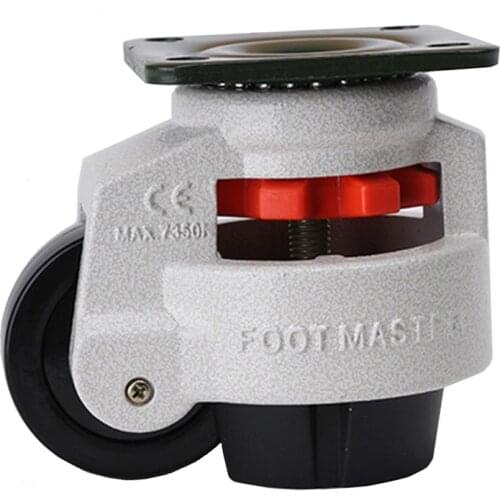 GD-100F/GD-100S,LOAD 1000KG, Level adjustment wheel/Casters,flat support, for vending machine Big footmaste,Industrial casters