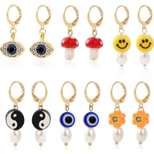 Wgoud Women's Gold Earrings