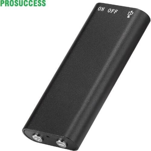 3 In 1 HD noise reduction Voice One Key Recorder MP3 Player USB Flash Disk zinc Alloy Forming Shell With 8G Memory HC-8G